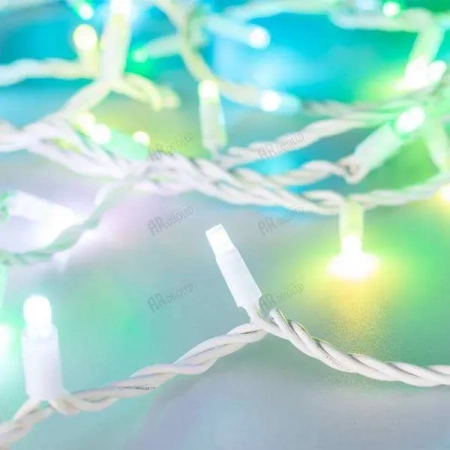 ARLIGHT Светодиодная гирлянда ARD-STRING-PRO-10000-WHITE-95LED-LIVE RGBW-DMX (24V, 10W) (Ardecoled, IP65)