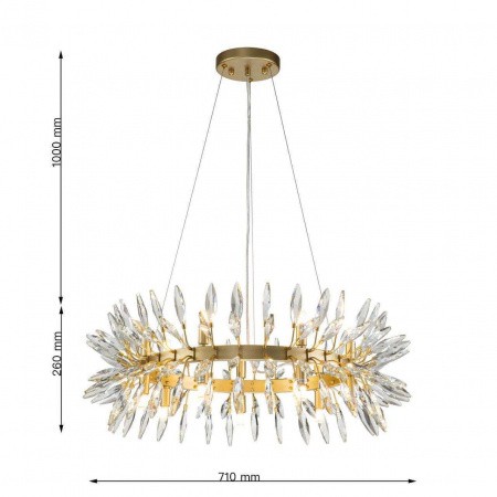 Люстры подвесные4058-14P Favourite | Svetdom.by