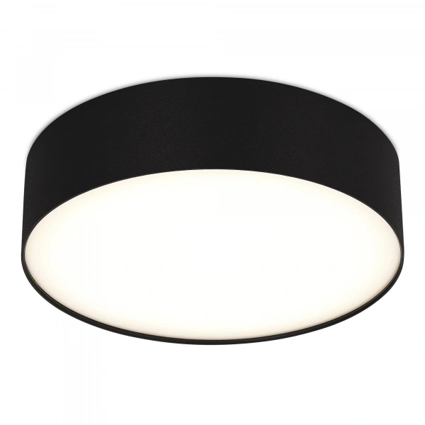 ST606.442.36 Светильник потолочный Черный LED 1*36W 4000K 3 240Lm Ra>90 120° IP20 D300xH55 180-240V Накладные светильники