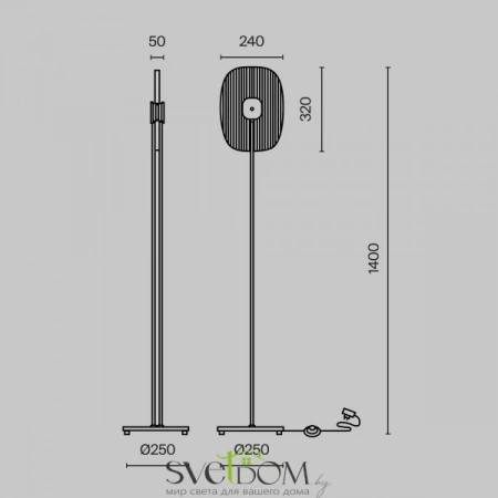 MOD152FL-L1BK Maytoni