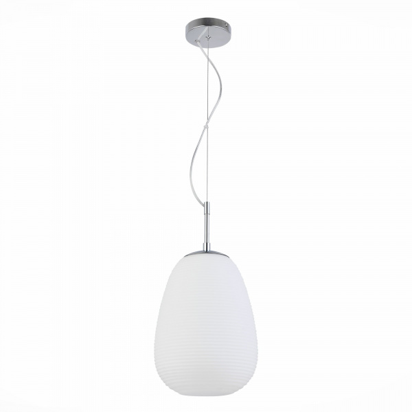 SL1168.113.01 Подвес ST-Luce Хром/Белый E27 1*40W CESARE