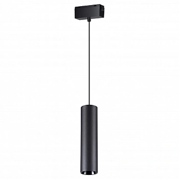 358530 SHINO NT21 083 черный Трековый светильник для низковольного шинопровода, длина провода 1м IP20 LED 4000K 15W 48V KIT