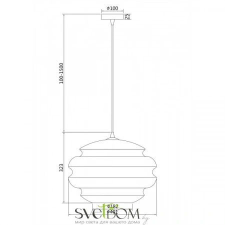 Светильники Maytoni P078PL-01BL от Магазина Svetdom.by