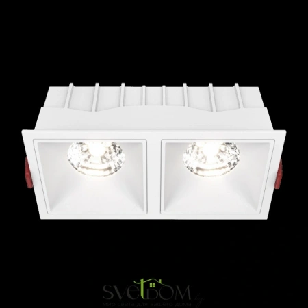 Встраиваемые светильники Maytoni DL043-02-15W4K-D-SQ-W от Магазина Svetdom.by