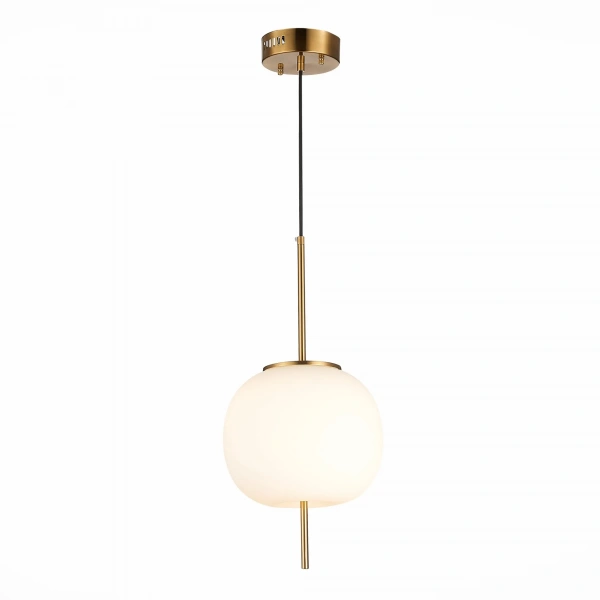 SL1621.203.01 Подвес ST-Luce Золотистый/Белый LED 1*13W 3000K LACUS
