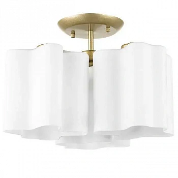 Lightstar 802033 Люстра NUBI 3х40W E27 ШАМПАНЬ/БЕЛЫЙ