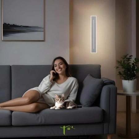 Citilux Тринити CL238640 Настенный светодиодный светильник Белый CITILUX