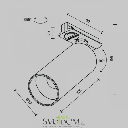 TR021-1-12W3K-W-BBS Maytoni