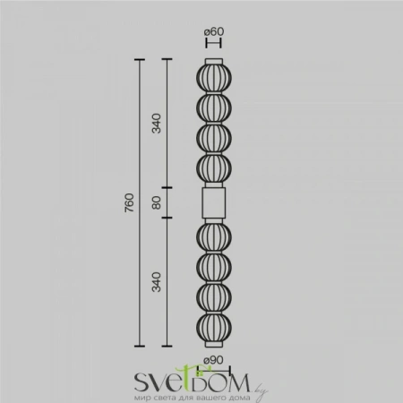Бра MOD555WL-L13G3K Maytoni | Svetdom.by