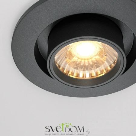 Встраиваемые светильники Maytoni DL045-01-10W3K-B от Магазина Svetdom.by