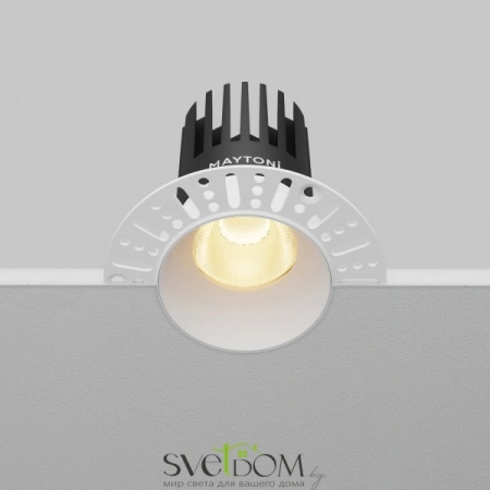 Встраиваемые светильники Maytoni DL121-15W-2.7K-TRS-W от Магазина Svetdom.by