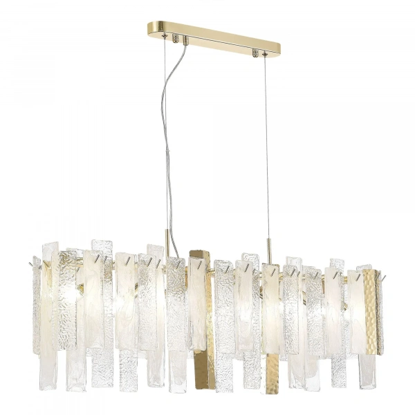 SL1636.203.08 Люстра подвесная ST-Luce Золотистый/Белый, Золотистый E14 8*40W SCOLARE