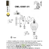 Светильник настенный (Бра) Omnilux  OML-53601-01 Omnilux