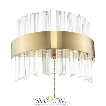 Citilux Рианна CL337313 LED Бра хрустальное с выключателем Бронза CITILUX