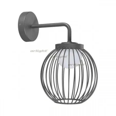 ARLIGHT Светильник LGD-PEARL-WALL-7W Warm3000 (GR, 164 deg, 230V) (Arlight, IP65 Металл, 3 года)