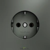 Розетки электрические с заземлением Voltum S70 VLS040106  Voltum VLS040106