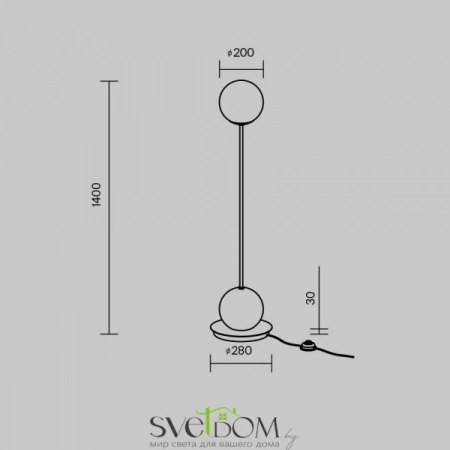 MOD427FL-L20B3K Maytoni
