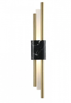 Crystal Lux CARTA AP6W LED BLACK/BRASS