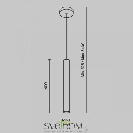 Подвесные светильники Maytoni MOD161PL-01W1 от Магазина Svetdom.by