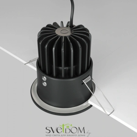 Встраиваемые светильники Maytoni DL034-L12W4K-B от Магазина Svetdom.by