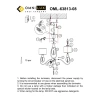 Люстра подвесная Omnilux  OML-63813-08 Omnilux