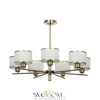 Citilux ALTON CL421273 Люстра на штанге с белыми абажурами CITILUX