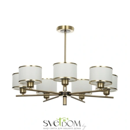 Citilux ALTON CL421273 Люстра на штанге с белыми абажурами CITILUX
