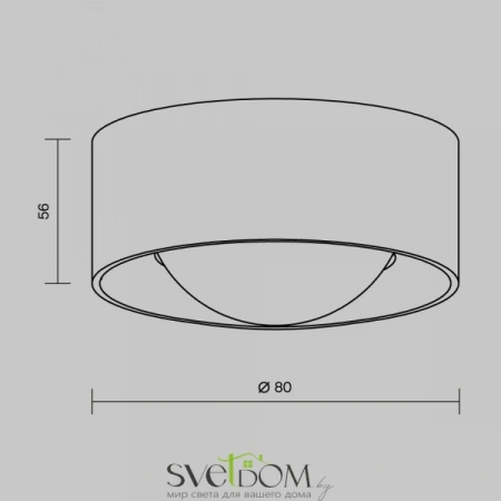 Потолочные светильники Maytoni O498CL-L7B3K от Магазина Svetdom.by