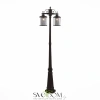 SL080.425.02 Светильник уличный наземный ST-Luce Темный кофе/Прозрачный, Темный кофе E27 2*100W LASTERO ST LUCE