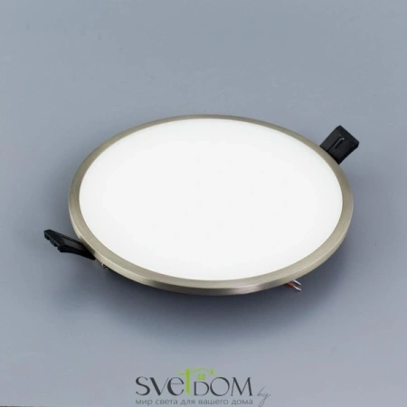Citilux Омега CLD50R221 LED Встраиваемый светильник с диммером Матовый Хром CITILUX