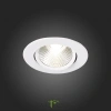 ST211.548.06.24 Св-к встр. Белый LED 1*6W 4000K 480Lm Ra80 24° IP20 D86xH50 220-240V Встраиваемые светильники ST LUCE