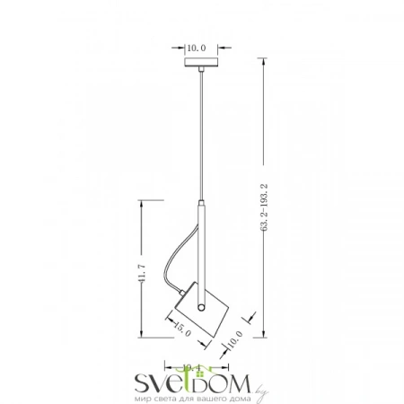Подвесные светильники Freya FR4004PL-01WB от Магазина Svetdom.by