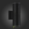 SL561.401.02 Светильник уличный настенный ST-Luce Черный/Черный LED 2*5W 4000K TUBO ST LUCE