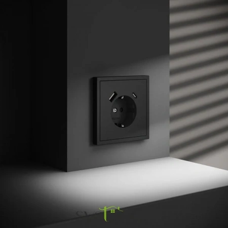 Розетка с USB, A+C Voltum S70 VLS040508  Voltum