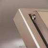 Накладка для розетки с заземлением и крышкой Voltum VLSM000810 S70 METAL, платина Voltum VLSM000810