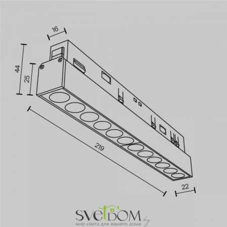 TR031-2-12W2.7K-B Maytoni