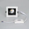 Светильник CL-KARDAN-S102x102-9W Day (WH-BK, 38 deg) Arlight 024125 Arlight
