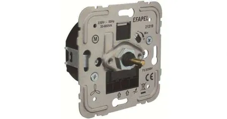 Механизм диммера для индукционного мотора - 600VA Efapel 21219