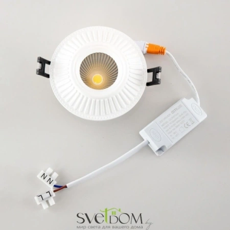 Citilux Дзета CLD042NW0 LED Встраиваемый светильник с диммером CITILUX