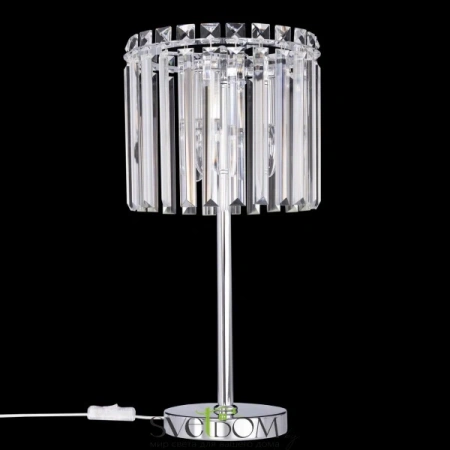 Citilux Джейн CL306831 Хрустальная настольная лампа Хром CITILUX