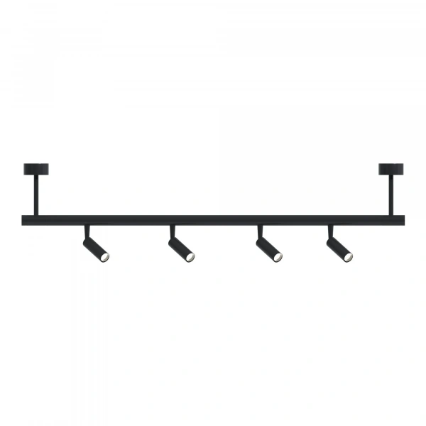 ST1652.447.18 Модульный светильник Черный LED 1*18W 4000K 1 350Lm Ra>90 36° IP20 D30xH 48V TECHNO