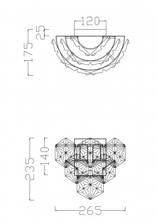 Бра и настенные светильники FR1004WL-02CH Freya | Svetdom.by