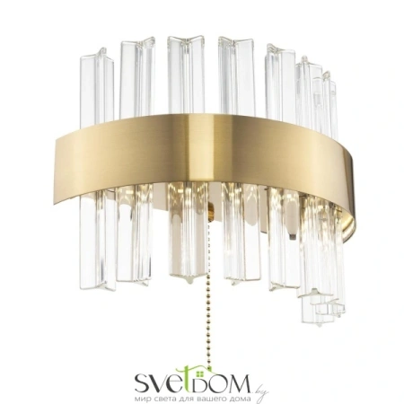 Citilux Рианна CL337313 LED Бра хрустальное с выключателем Бронза CITILUX