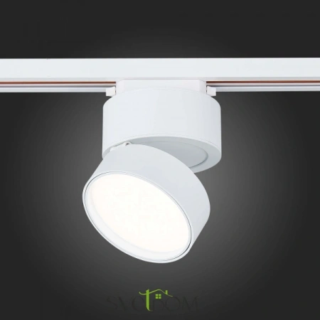 ST651.546.14 Св-к трек. Белый LED 1*14W 4000K 1 100Lm Ra>90 120° IP20 D104xH128 170-240VV Однофазная трековая система ST LUCE
