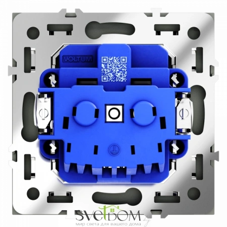 Розетки электрические с заземлением Voltum S70 VLS040106  Voltum