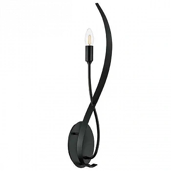 Lightstar 733517 Бра RAGNO 1х40W E14 ЧЕРНЫЙ МАТОВЫЙ