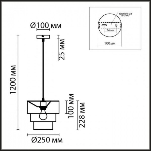 Подвесные светильники LUMION 8038/1 от Магазина Svetdom.by