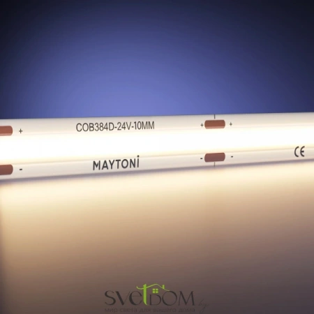 Светодиодная лента Ultra 24В COB 12Вт/м 3000К 5м IP 65 201078