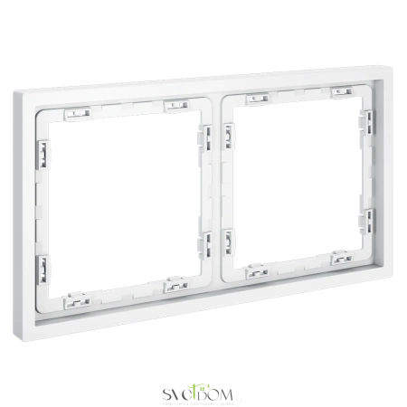 Рамки пластиковые Voltum S70 Белый VLS100202 Voltum VLS100202