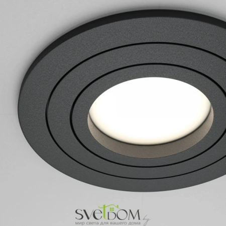 Фото Встраиваемые светильники Maytoni DL023-2-01B Встраиваемые светильники Maytoni DL023-2-01B от Магазина Svetdom.by